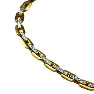 Collier Matinée Vénitien en Or Jaune et Blanc 18k