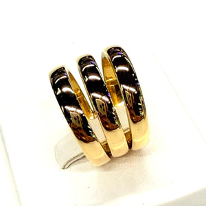 Bague en Or jaune 18K - Taille 53 - 19.48g