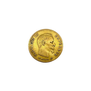 Rare Pièce 10 francs en or jaune 20k - 3.20 G