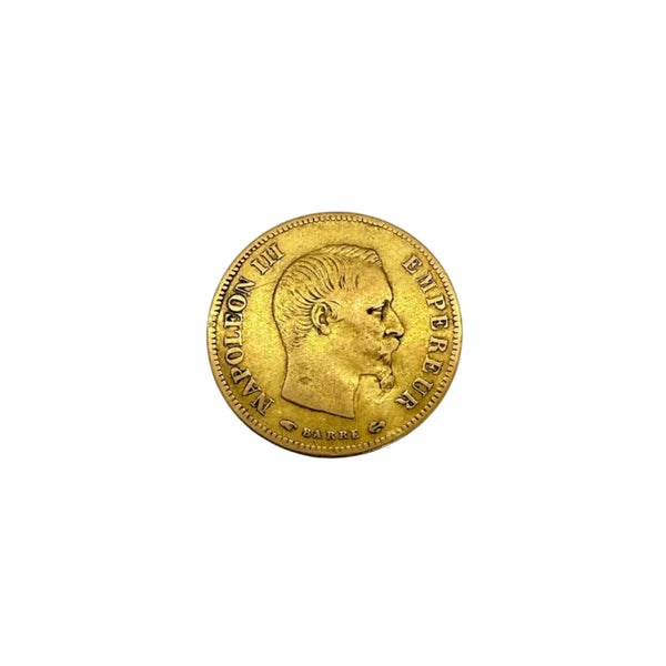 Rare Pièce 10 francs en or jaune 20k - 3.20 G