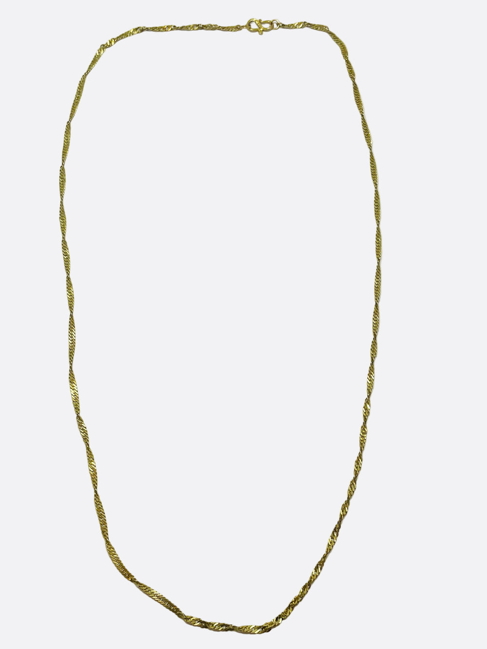 Chaîne en or jaune 18 K - 6.12 G