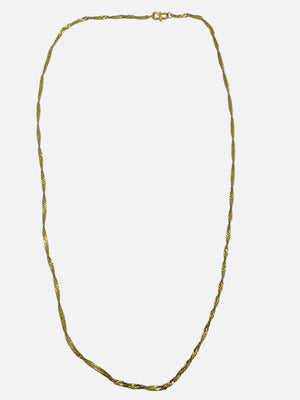 Chaîne en or jaune 18 K - 6.12 G