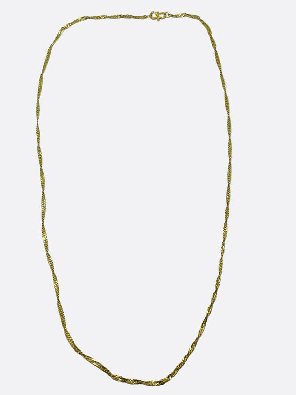 Chaîne en or jaune 18 K - 6.12 G