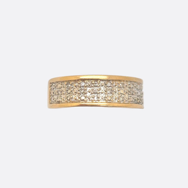 Bague en or jaune 18k - 3.27 G
