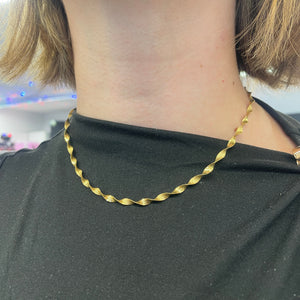 Collier Princesse en Or Jaune 18K  6.02 Grs