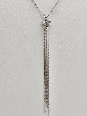 Collier Éclat Céleste en Or Blanc 18 K - 2.03 G