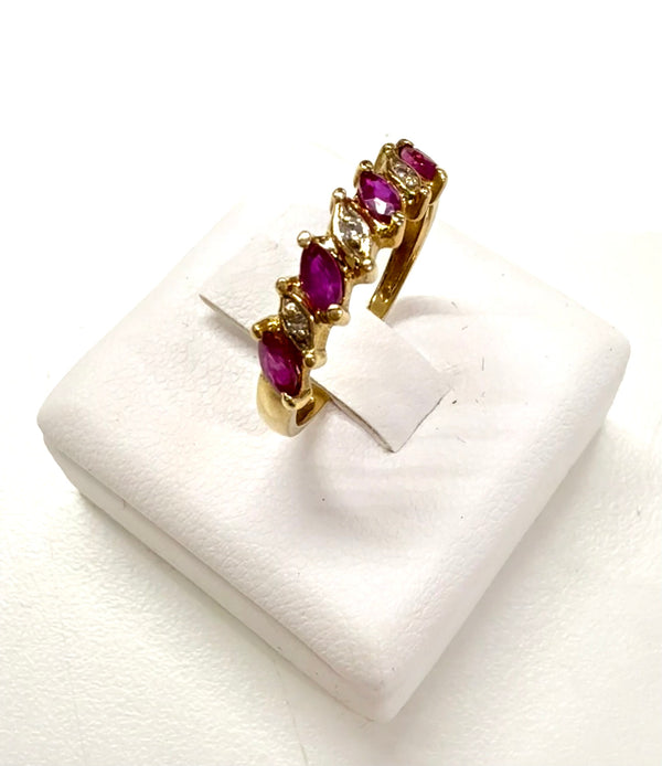 Bagues en Or Jaune 18k - Taille 51