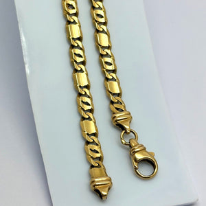 Collier maille marine en or Jaune 18 carats