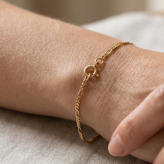 Bracelet en Or Jaune 18K - 1.27 Grs
