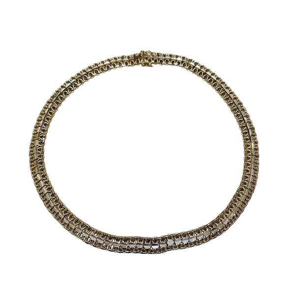 Collier en  Or Jaune 18 Carats Poids -33.31 Grs