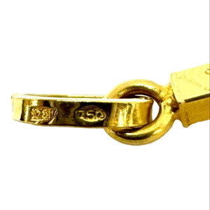 Pendentif Croix en Or Jaune 18K