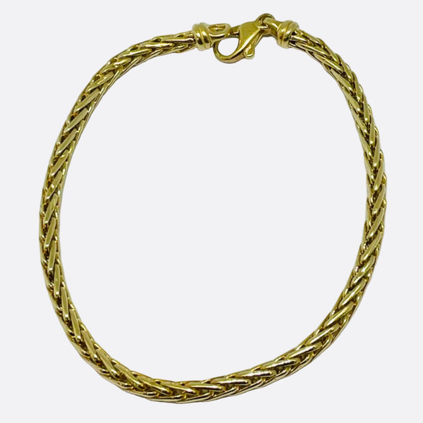 Bracelet Maillon en Or Jaune 18k - 4.77G