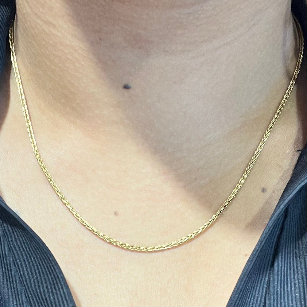 Collier Princesse en Or Jaune 18k
