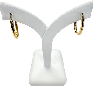 Boucles d'oreilles créoles en Or jaune 18K - 1.57G