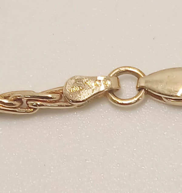Collier Matinée en Or Jaune et Gris 18 K - 11.66 G