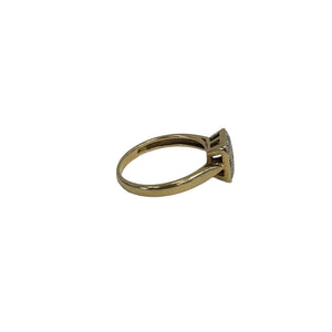 Bague Empierrée en or jaune 18 carats