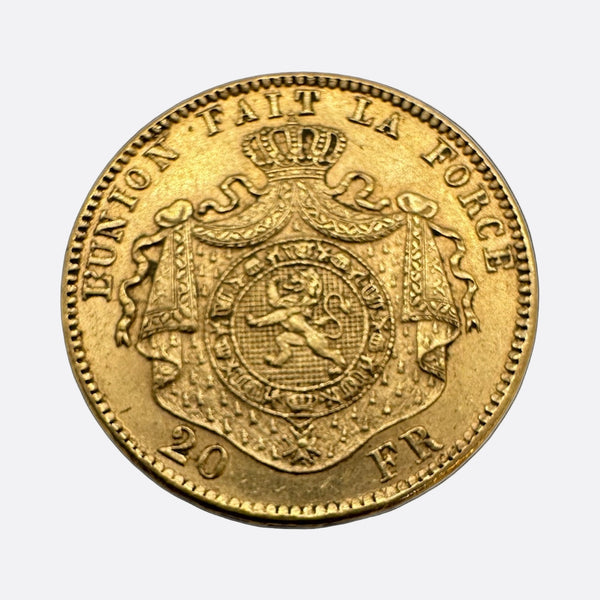 Pièce de 20 Francs en Or jaune 20K - 6.45g
