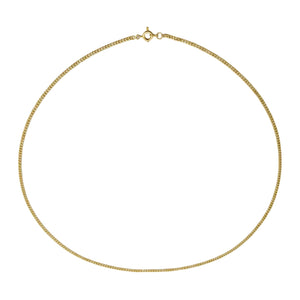 Collier sautoir en or jaune 18K