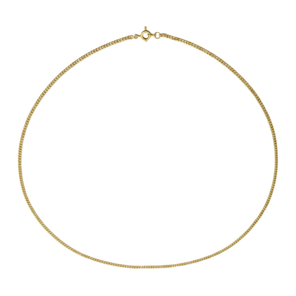 Collier sautoir en or jaune 18K