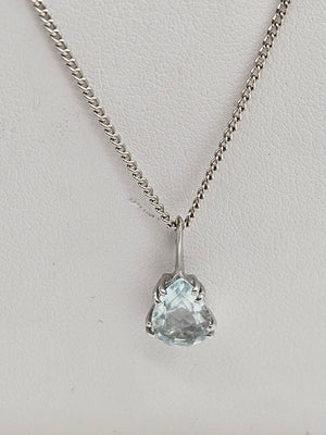 Collier maille Forçat en Or Blanc - 2.90 Grs - 47 Cm