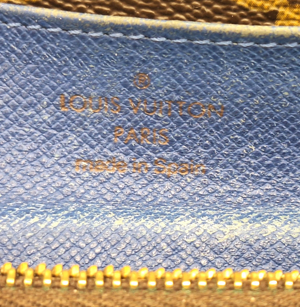 Portefeuille Louis Vuitton Modèle Emilie en Toile Monogram Marron