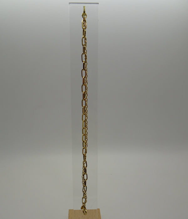 Bracelet or maille cheval