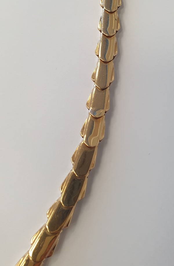 Collier Matinée en Or Jaune 18K à cliquet