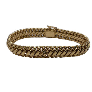Bracelet Gourmette en Or Jaune 18K - 15.44G