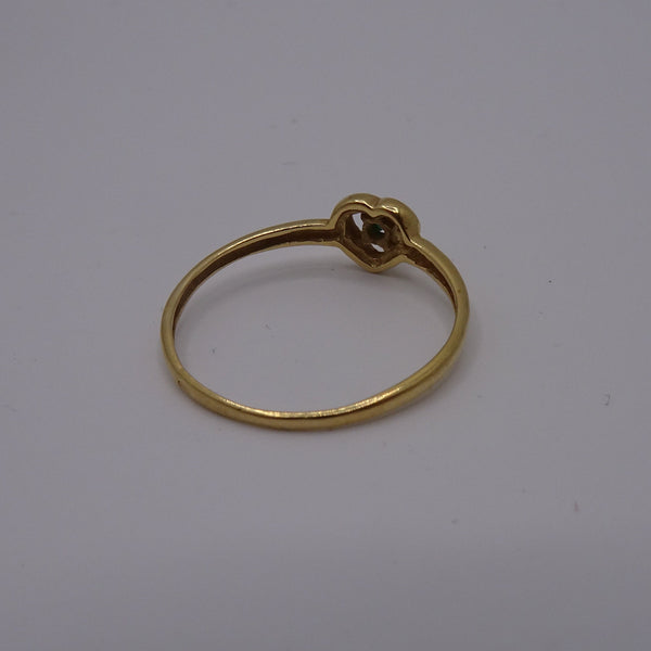 Bague en Or Jaune 18K- Taille 53