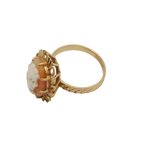 Camée Or Jaune 18 Carats - Taille 55