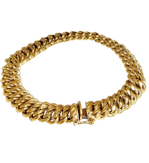 Bracelet Jonc en Or Jaune 18K 20.40 Grs