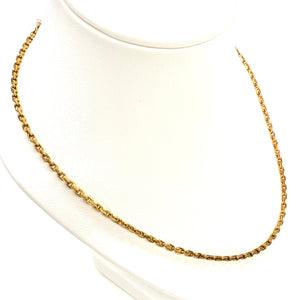 Collier chaine en Or jaune 18K - 13.51g