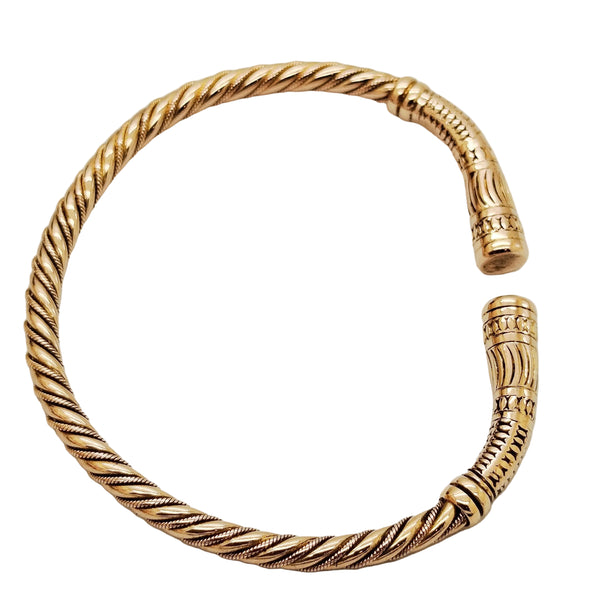 Bracelet Jonc en Or Jaune 18K
