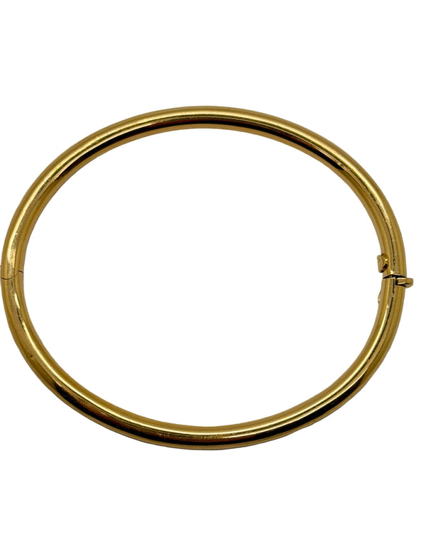 Bracelet Jonc Ouvert en Or Jaune 18K 8.25 Grs