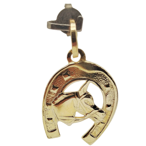 Pendentif Cheval Or Jaune 18 Carats