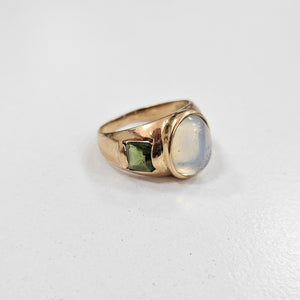 Bague en Or Jaune - Taille 56 - 6.63 G