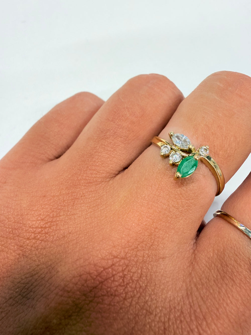 Bague en Or Jaune 18 K - Taille 55 - 1.67 G