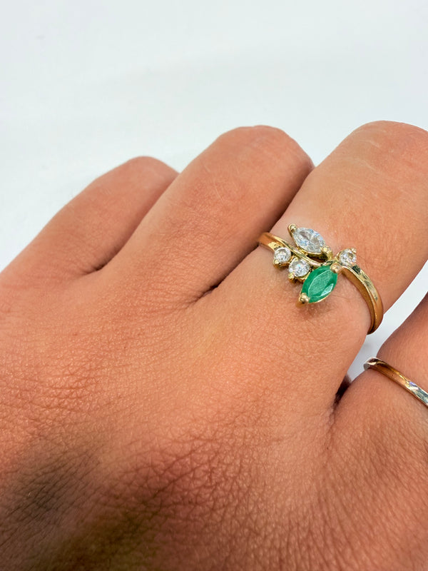 Bague en Or Jaune 18 K - Taille 55 - 1.67 G