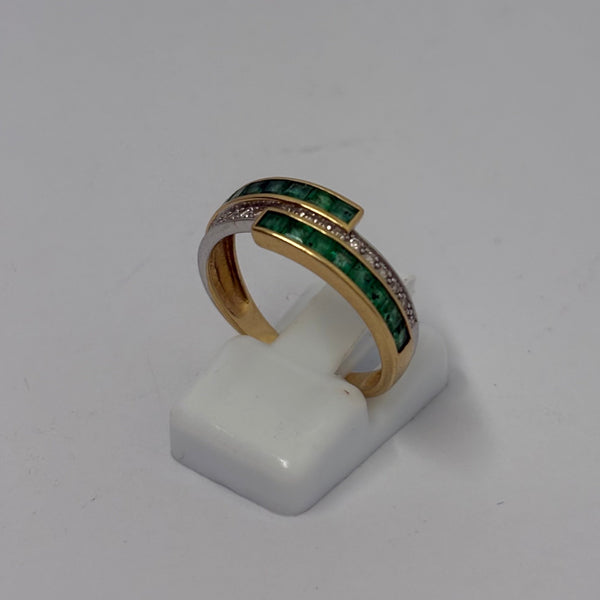 Bague 2 Ors 18 K - Taille 56 - 3.42 G