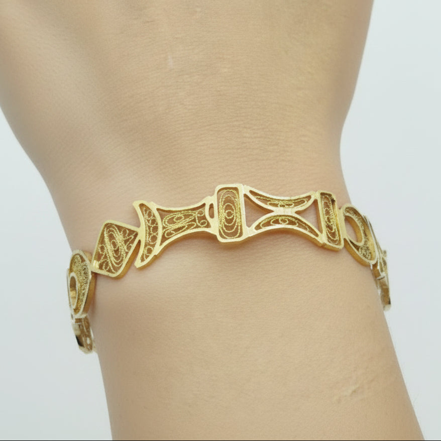 Bracelet Jonc Or Jaune 18K - 11.22Grs