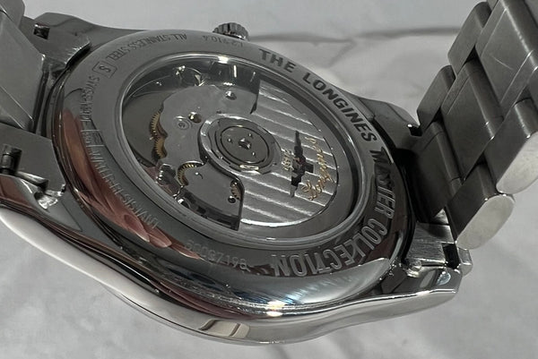 Montre Longines Master Collection Acier Automatique Bleu