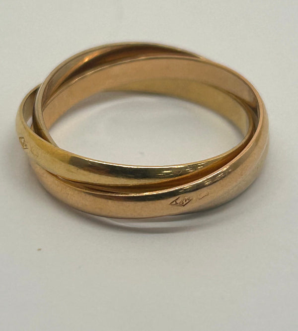 Bague en Or Jaune 18K - Taille 55 - 4G