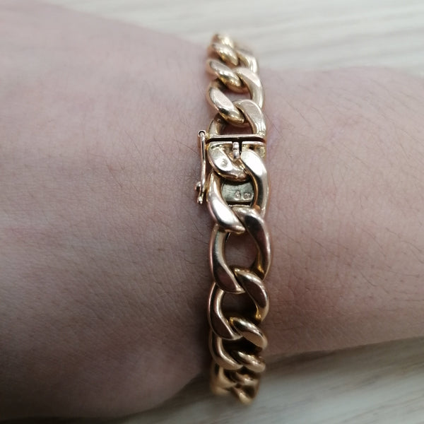 Bracelet en or jaune 18K 21.36 Grs