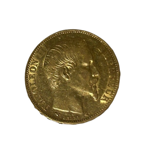 20 Francs Napoléon 1860 en Or Jaune 18K - 6.44g