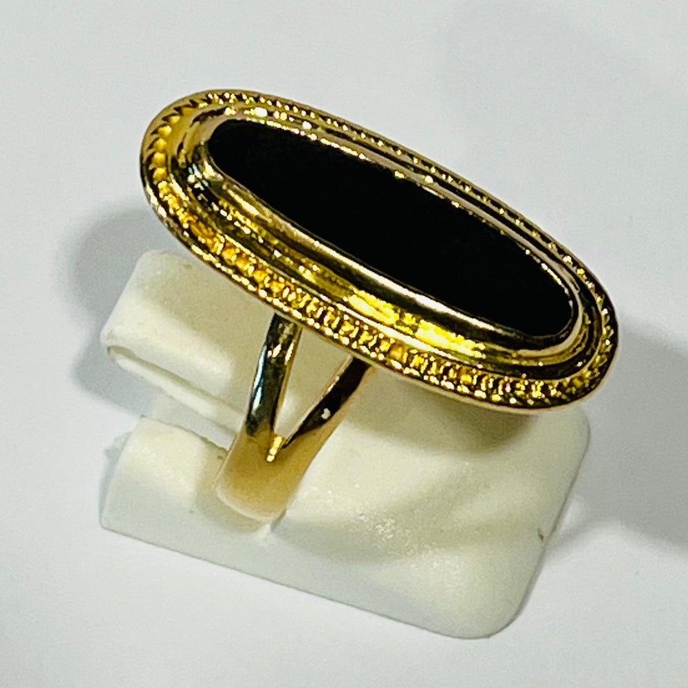 Bague Marquise Or Jaune 18K -  7.47 Grs - T 55