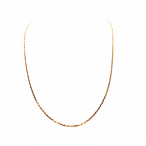 Collier Princesse en Or Jaune 18K - 7.25G - 51Cm