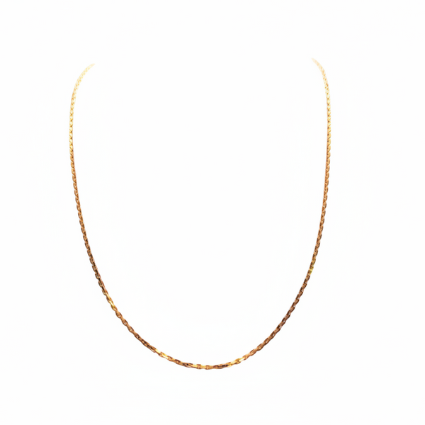 Collier Princesse en Or Jaune 18K - 7.25G - 51Cm