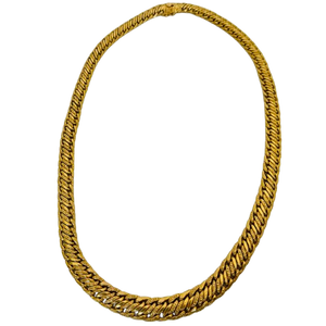 Collier ras de cou en Or Jaune 18K  29.21 Grs