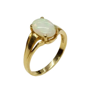 Bague en Or jaune 18k - T53 - 2.70G
