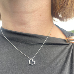 Collier Princesse en Or Blanc 18K 2.78 Grs